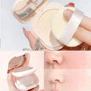 Oil Control Setting Powder, Makeup Setting, Brightening Skin Tone Setting Powder with Mirror, Compact Portable Makeup Powder 