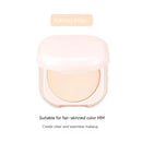 Oil Control Setting Powder, Makeup Setting, Brightening Skin Tone Setting Powder with Mirror, Compact Portable Makeup Powder 