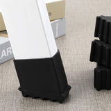 Almohadillas de goma para escalones plegables, escaleras extensibles, protectores de patas y almohadillas para sillas (4 unidades) 