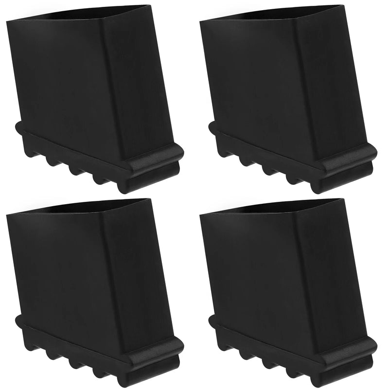 Pés de borracha Pads para Folding Step, Extensão Escada, Perna Protector, Almofadas para Cadeira, 4 PCs