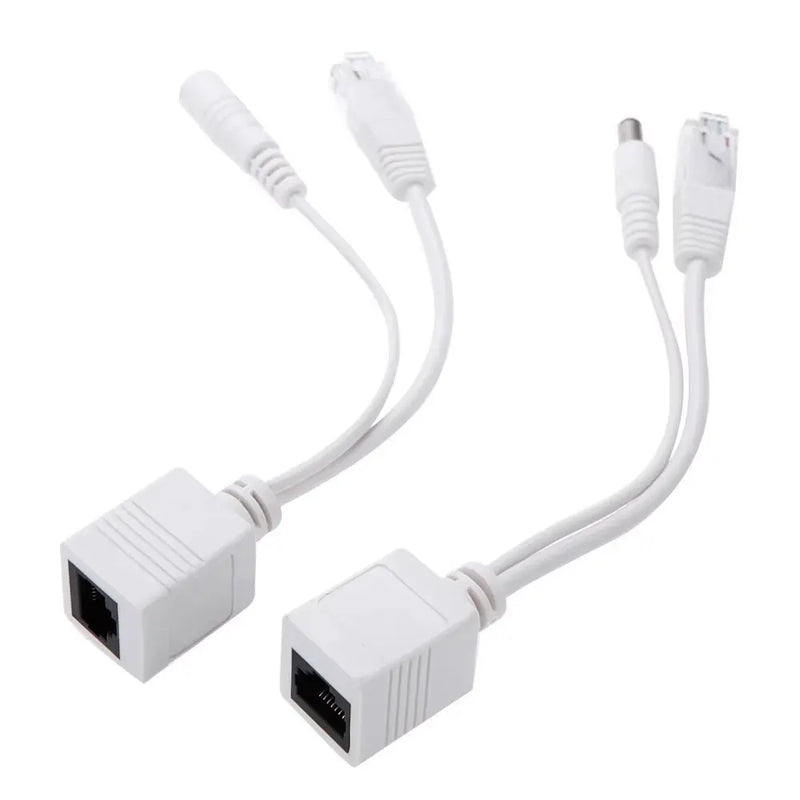 Divisor POE para cámara IP, módulo de alimentación, cable adaptador de alimentación pasiva por Ethernet (PAE), inyector RJ45, 12-48 V 