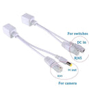 Divisor POE para cámara IP, módulo de alimentación, cable adaptador de alimentación pasiva por Ethernet (PAE), inyector RJ45, 12-48 V 