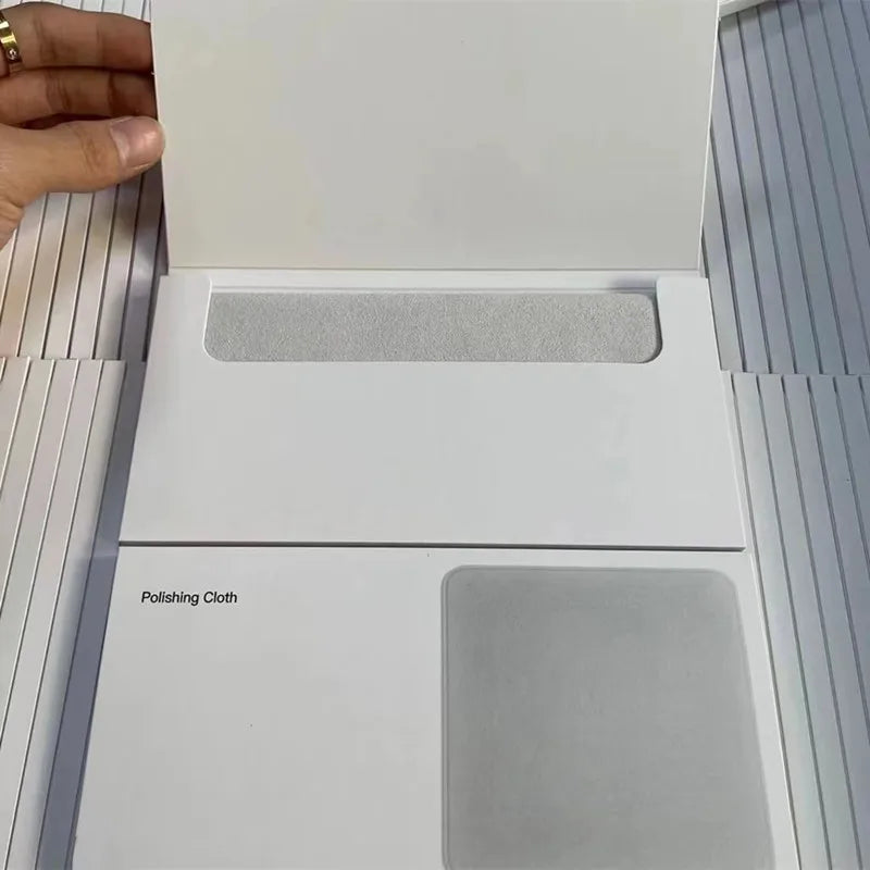 Paño de limpieza de pantalla con nanotextura, paño de pulido para Apple iPhone, iPad, Mac, iPod Pro, limpiador de pantallas, 2024 
