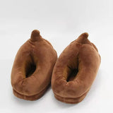 For Men and Women Prankish Cartoon Slipper Indoor Thickening Warm Plush Slippers Winter Shoes 