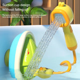 Pato eléctrico con rociador de agua para niños, lindos juguetes de baño para bebés, bañeras de ducha, regalos interactivos para niños y niñas. 