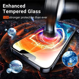 1-5pcs Tempered Glass Protective Glass Film For iPhone 16 15 14 13 12 11 Pro Max For iPhone 7 8 SE X XS XR 