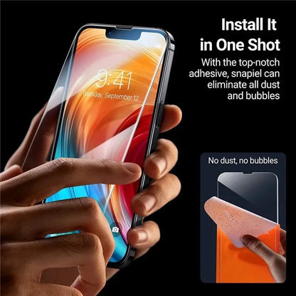 Película de vidro de proteção 1-5 peças de vidro temperado para iPhone 16 15 14 13 12 11 Pro Max para iPhone 7 8 SE X XS XR