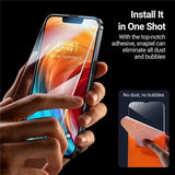 1-5pcs Tempered Glass Protective Glass Film For iPhone 16 15 14 13 12 11 Pro Max For iPhone 7 8 SE X XS XR 