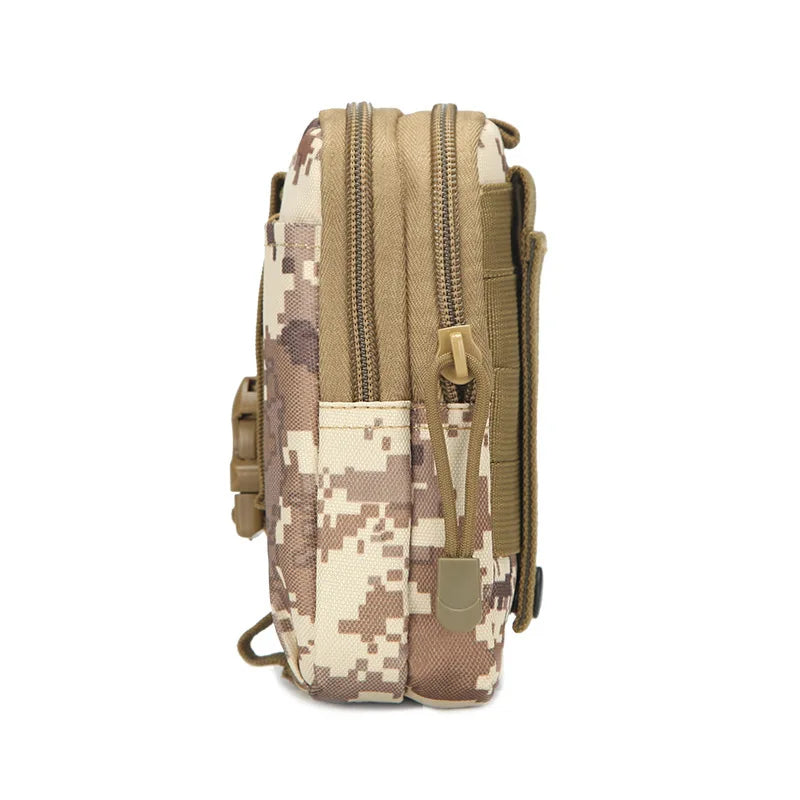 Pequeno bolso ferramenta de sobrevivência saco para homens, Molle bolsa, cinto, cintura pack, corrida, viagens, camping, caça, airsoft