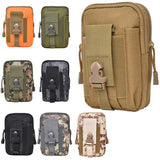 Pequeno bolso ferramenta de sobrevivência saco para homens, Molle bolsa, cinto, cintura pack, corrida, viagens, camping, caça, airsoft