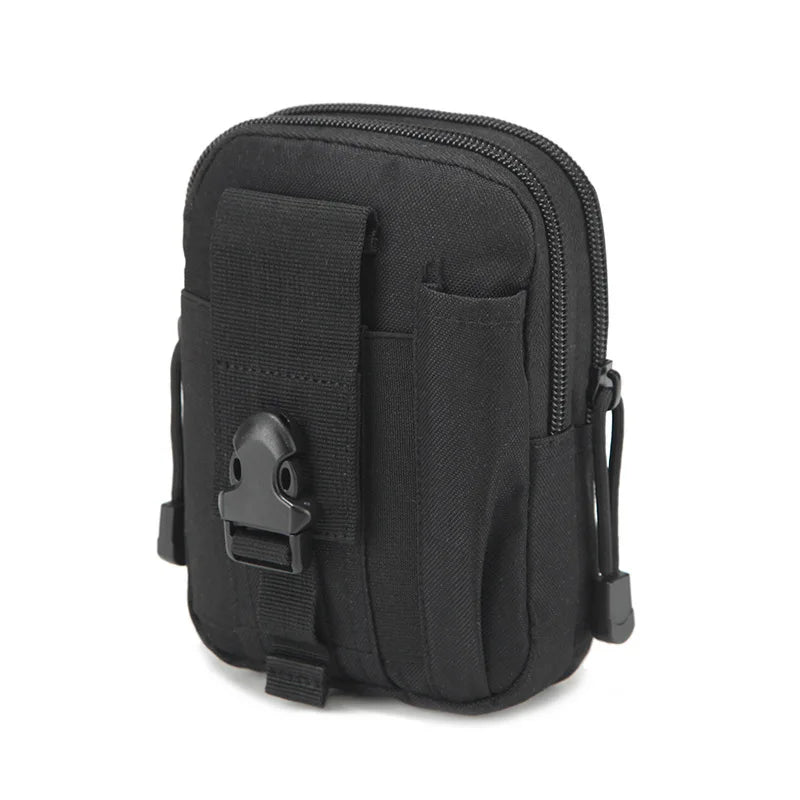 Pequeno bolso ferramenta de sobrevivência saco para homens, Molle bolsa, cinto, cintura pack, corrida, viagens, camping, caça, airsoft
