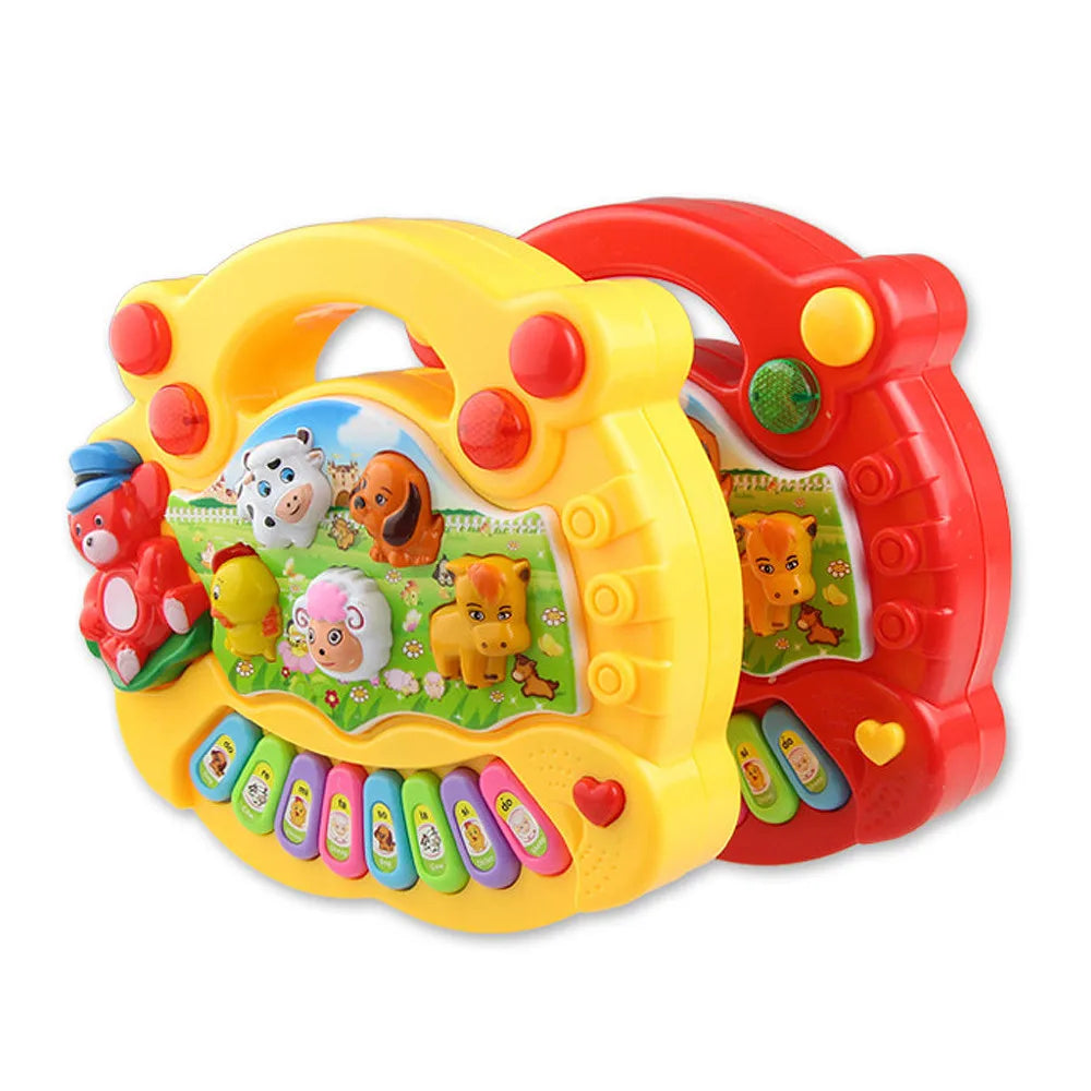 Piano Musical Toys for Kids, Animal Farm, Educational, Instrument Development, Birthday Gift, Baby, Children 