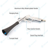 Efficient Air Blow Car Wash Gun Dry Cleaning Gun High Pressure Tornado Dust Professional Car Interior Cleaning Tools 