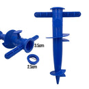 Plastic Beach Umbrella Base, Umbrella Plug, Floor, Fork Accessory, Insert, 1 Piece 