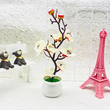 Artificial Plants Bonsai Small Tree, Simulation Pot, Fake Flowers, Potted Table Decorations, Home, Mother's Day, New 