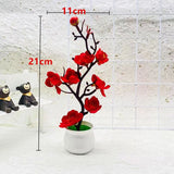 Artificial Plants Bonsai Small Tree, Simulation Pot, Fake Flowers, Potted Table Decorations, Home, Mother's Day, New 