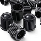 Car Tire Valve Caps, Dome Shape, Plastic, Black, Bike Tire, Rubber, Ring Covers, Dust, Auto, Motorcycle, Cap Decor, 20pcs 