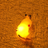 Pokemon Pikachu Glowing Night Light for Children, Cute Bedside Lamp, Presente de Aniversário Infantil, Brinquedo de Natal