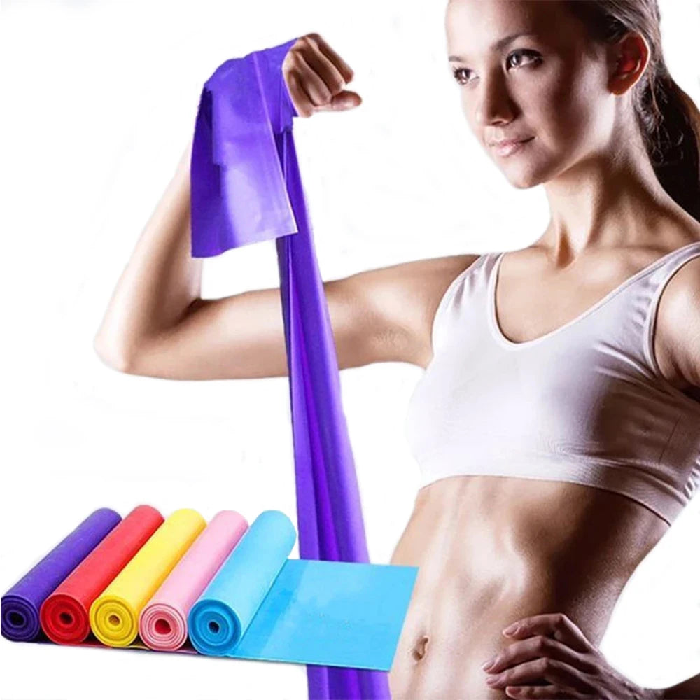 Portable Yoga Elastic Resistance Bands, Pilates, Hip Circle, Expander, Latex Tension, Gym, Family Strength Training, Training 
