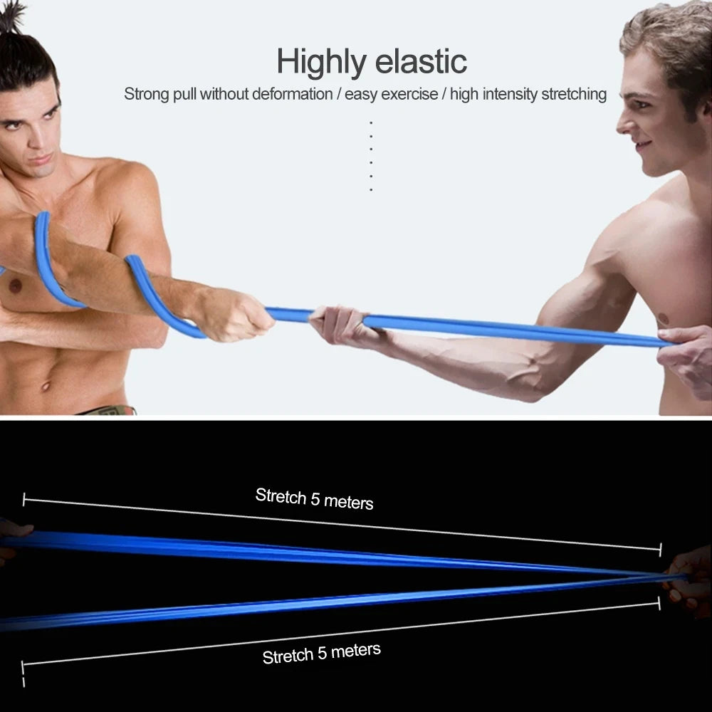 Portable Yoga Elastic Resistance Bands, Pilates, Hip Circle, Expander, Latex Tension, Gym, Family Strength Training, Training 