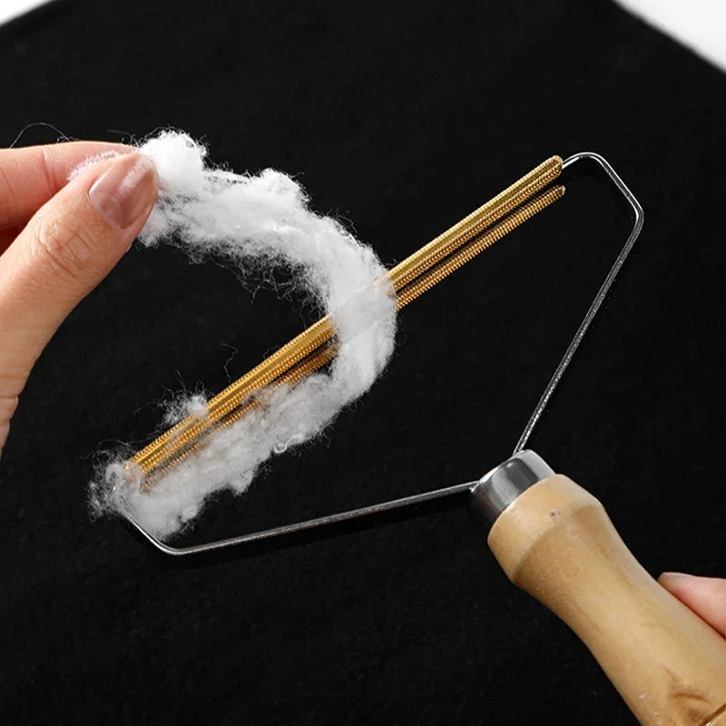 Portable Lint Remover Pet Hair Remover Brush Manual Lint Roller Sofa Clothes Cleaning Brush Lint Fuzz Fabric Shaver Brush Tool 