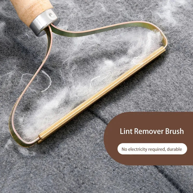 Portable Lint Remover Pet Hair Remover Brush Manual Lint Roller Sofa Clothes Cleaning Brush Lint Fuzz Fabric Shaver Brush Tool 