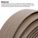 Pre-glued Flexible Veneer Cabinet Edging, Edge Banding, Cabinet Repair, Furniture, Table, 3.7, 5.15m, 2/2, 4cm Wide 