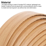Pre-glued Flexible Veneer Cabinet Edging, Edge Banding, Cabinet Repair, Furniture, Table, 3.7, 5.15m, 2/2, 4cm Wide 