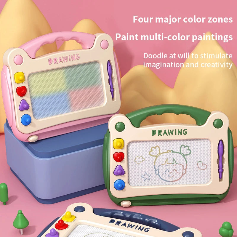 Children's Magnetic Drawing Board Baby Color Graffiti Board Educational Art Educational Toys Gift Drawing Tool for Kids 