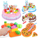 Pretend Kitchen Toys for Children, Brincar com comida, Comida Simulada, Objeto de Cognição, Presentes de aniversário para meninos e meninas, TMZ