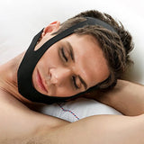Cinturón antirronquidos profesional para rostro delgado, soporte para la barbilla y apnea del sueño, herramientas para el cuidado masculino, salud del sueño. 