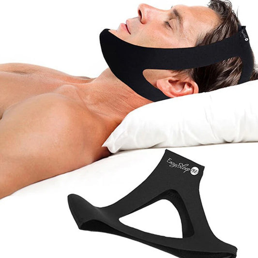 Cinturón antirronquidos profesional para rostro delgado, soporte para la barbilla y apnea del sueño, herramientas para el cuidado masculino, salud del sueño. 
