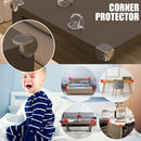 Baby Safety Silicone Protector, Table Corner, Edge Protection Cover, Electrical Socket, Children Anti-Collision Guards, 12Pcs 
