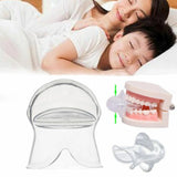 1 protector lingual de silicona transparente, dispositivo antirronquidos, ayuda para dormir, cuidado bucal. 