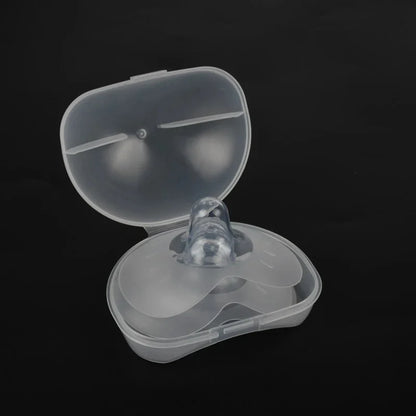 Protectores de pezón de silicona para lactancia materna, protector de lactancia suave, 2 unidades 