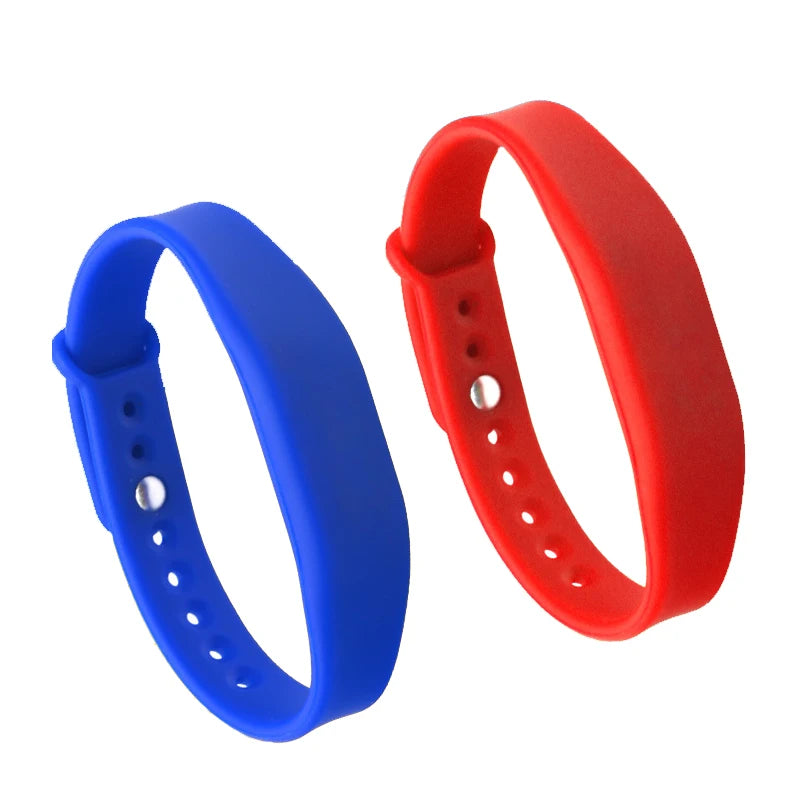 Pulsera NFC de silicona ajustable, pulsera NFC, NTAG215, RFID 
