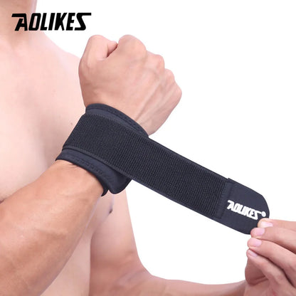 Pulseira de pulso para ginásio Fitness, pulseira esportiva, protetor, bandagem, tênis, esporte, 1pc