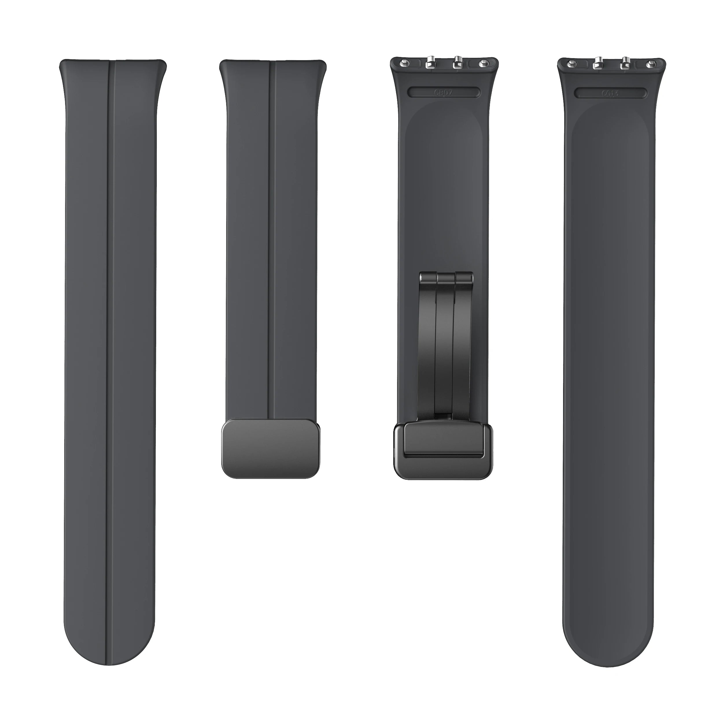 Pulseira esportiva de silicone para samsung galaxy fit3 fit 3 SM-R390 magnética d fivela pulseira acessórios de substituição