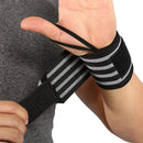 1 Pair Gym Training Wristband Extra Strength Workout Weight Lifting Strap Bandage Fitness 
