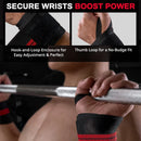 1 Pair Gym Training Wristband Extra Strength Workout Weight Lifting Strap Bandage Fitness 