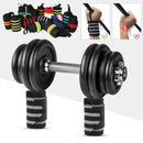 1 Pair Gym Training Wristband Extra Strength Workout Weight Lifting Strap Bandage Fitness 