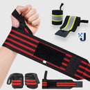 1 Pair Gym Training Wristband Extra Strength Workout Weight Lifting Strap Bandage Fitness 