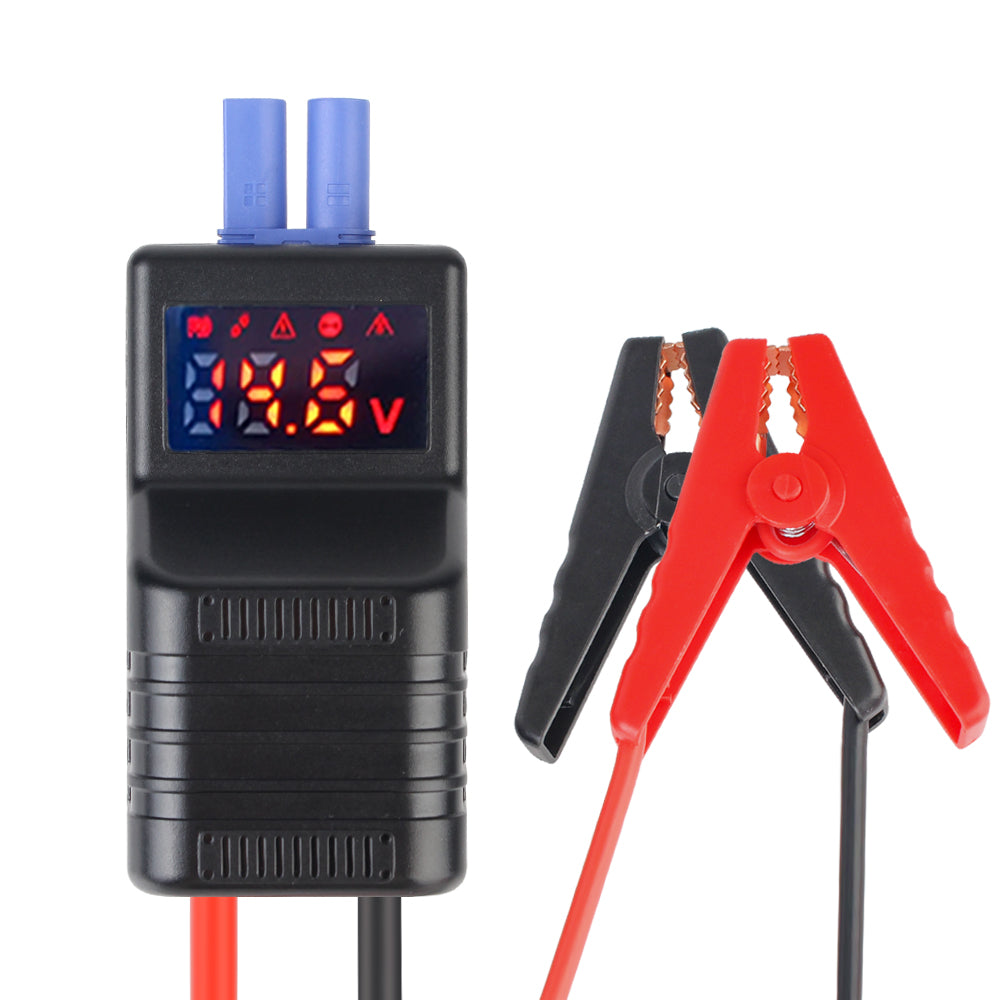 Con conector EC5, cable puente de emergencia, pinza inteligente, conexión antirretroceso, 650 A, 12 V
