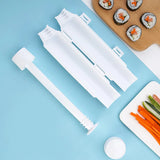 Máquina para hacer sushi rápido, molde para arroz con rodillo, molde para enrollar carne y verduras, dispositivo para hacer sushi, máquina para hacer bento, accesorios de cocina, gadgets 