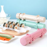 Máquina para hacer sushi rápido, molde para arroz con rodillo, molde para enrollar carne y verduras, dispositivo para hacer sushi, máquina para hacer bento, accesorios de cocina, gadgets 