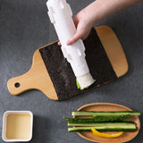 Máquina para hacer sushi rápido, molde para arroz con rodillo, molde para enrollar carne y verduras, dispositivo para hacer sushi, máquina para hacer bento, accesorios de cocina, gadgets 