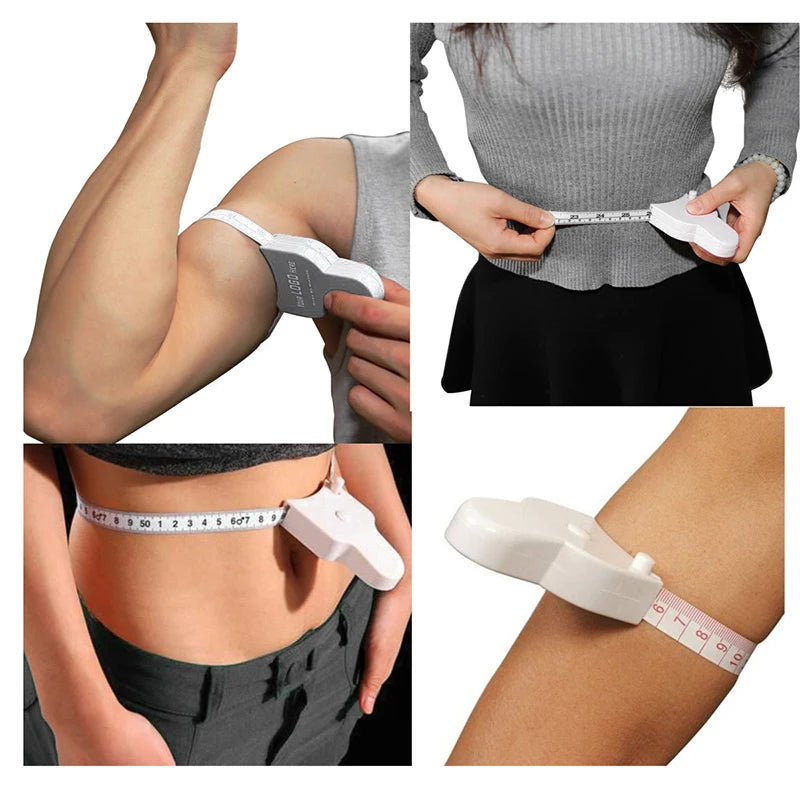 Cinta métrica autoajustable de 150 cm/60 pulgadas para cintura, pecho y piernas. 