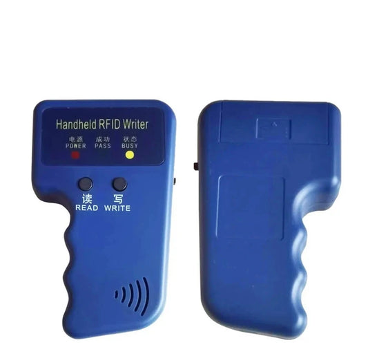 RFID Handheld Escritor Duplicador, Leitura regravável, ID Keyfobs, Cartão de Tag, Cópia EM4305, T5577, EM4100, TK4100, Transporte Rápido, 125KHz