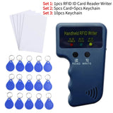 RFID ID Card Reader e gravador, Copiadora Access Control, Cartão Duplicador, Cloner, 125kHz