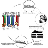 Rack de exibição de medalha de corrida de maratona, cabide de suporte, organizador para parede, esportes de corrida